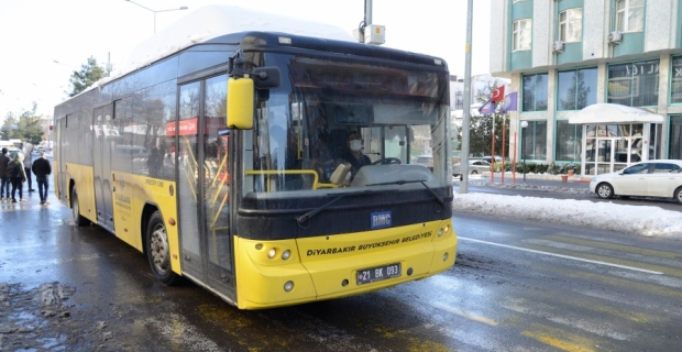 4 ilçe otobüs seferleri aşırı buzlanma nedeni ile durduruldu