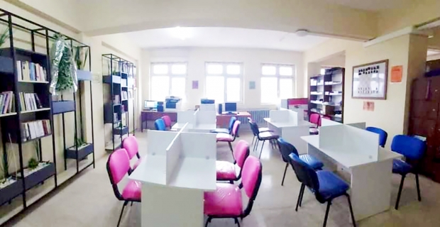 Hani'de kütüphane açıldı