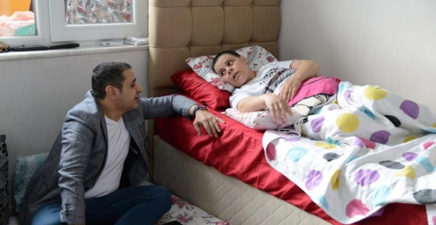 Diyarbakır’da ulu çınarlar ve hastalar bayramda unutulmadı