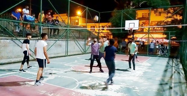 Dicle Gençlikspor’un düzenlediği voleybol turnuvası başladı