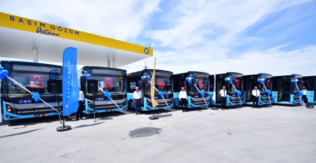 Diyarbakır'da 24 yeni otobüs hizmete girdi