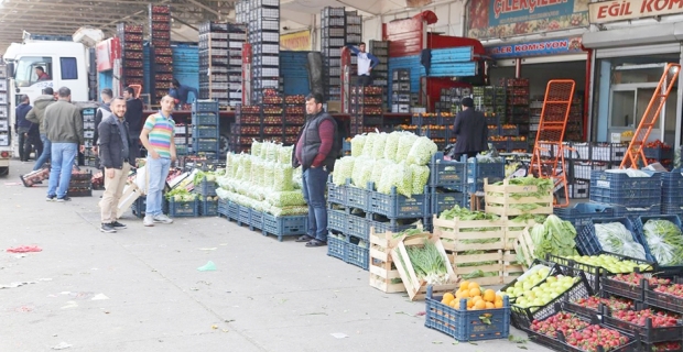 Diyarbakır Yeni Sebze Hali’nde 148 iş yeri kapandı