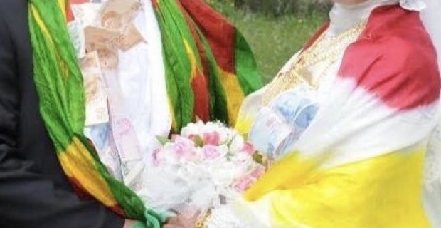 Düğünde sarı, kırmızı, yeşil şal takan damat ile 9 kişi gözaltına alındı