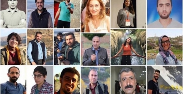 Gözaltına alınan 16 gazeteci tutuklandı
