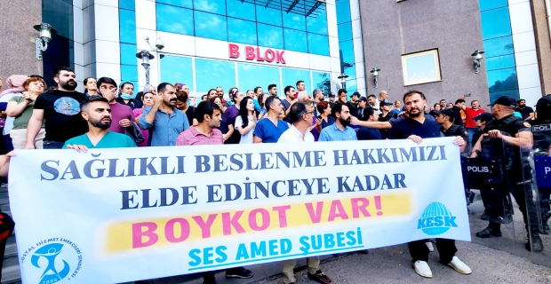 Diyarbakır’da ‘hastane yemeği’ boykotu: SES üyesine silahlı saldırı