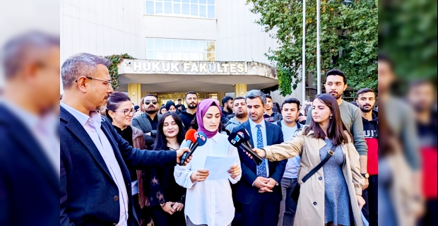 Diyarbakır Barosu’ndan Dicle Hukuk öğrencilerine destek