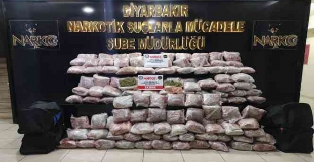 Diyarbakır'da narkotik ekiplerinin kasım ayı bilançosu
