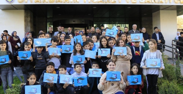 DTSO'dan Kürtçe hikaye yazan çocuklara tablet