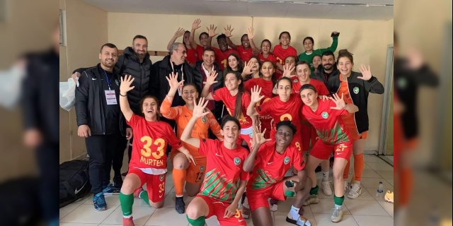 Amedspor kadın takımının İzmir zaferi