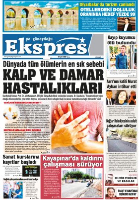 Diyarbakır Güneydoğu Ekspres Haber - 04.10.2022 Manşeti